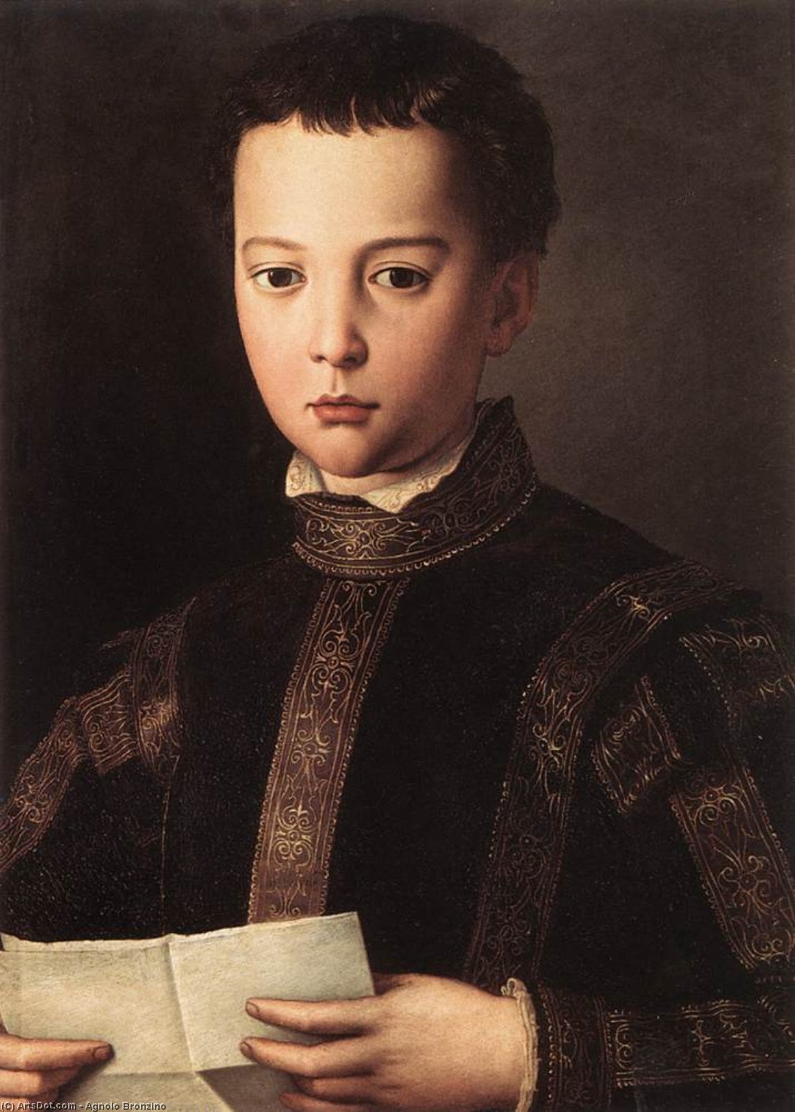 Retrato De Francesco De Medici — Agnolo Bronzino