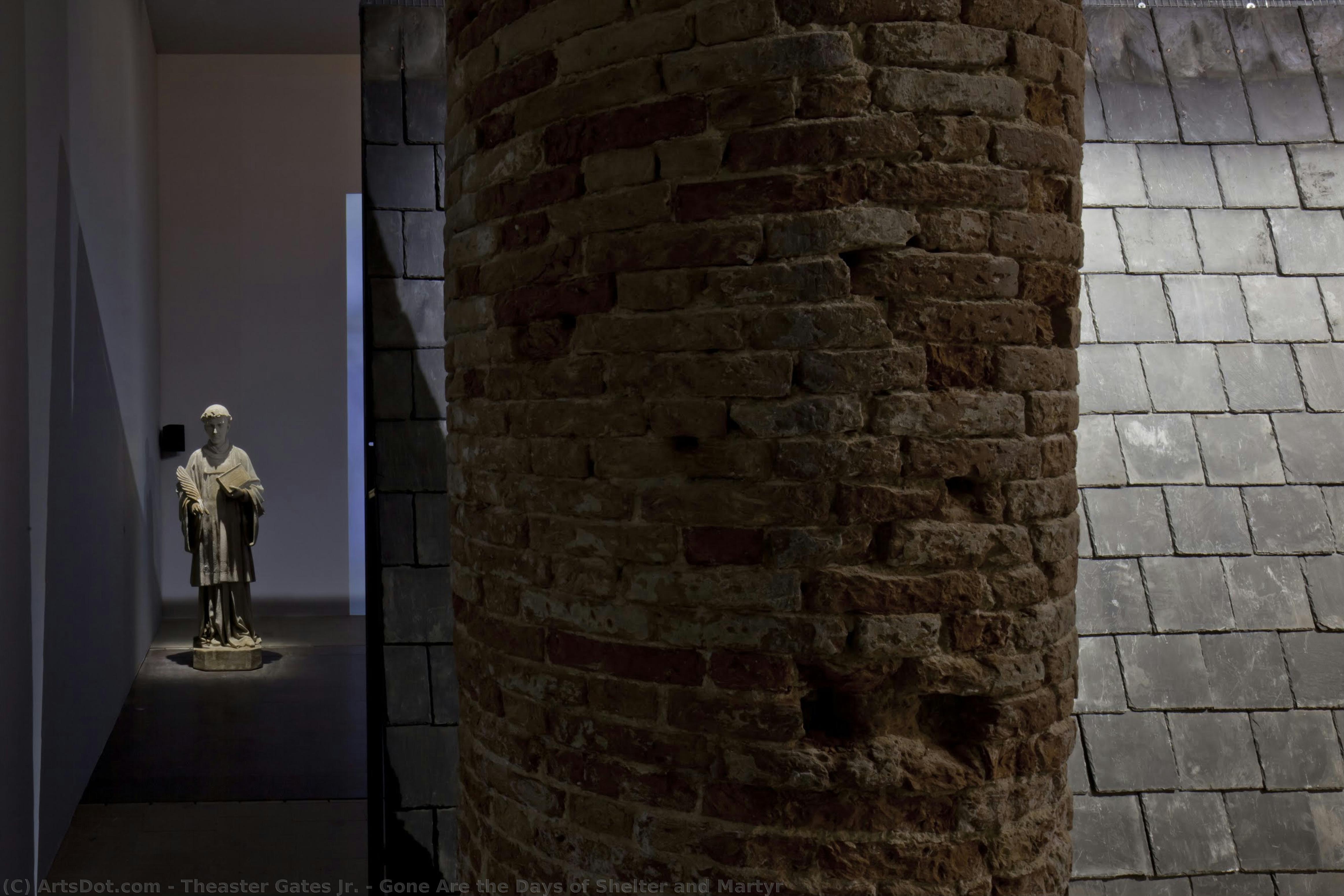 Gone Are The Days Of Shelter And Martyr — Theaster Gates Jr.