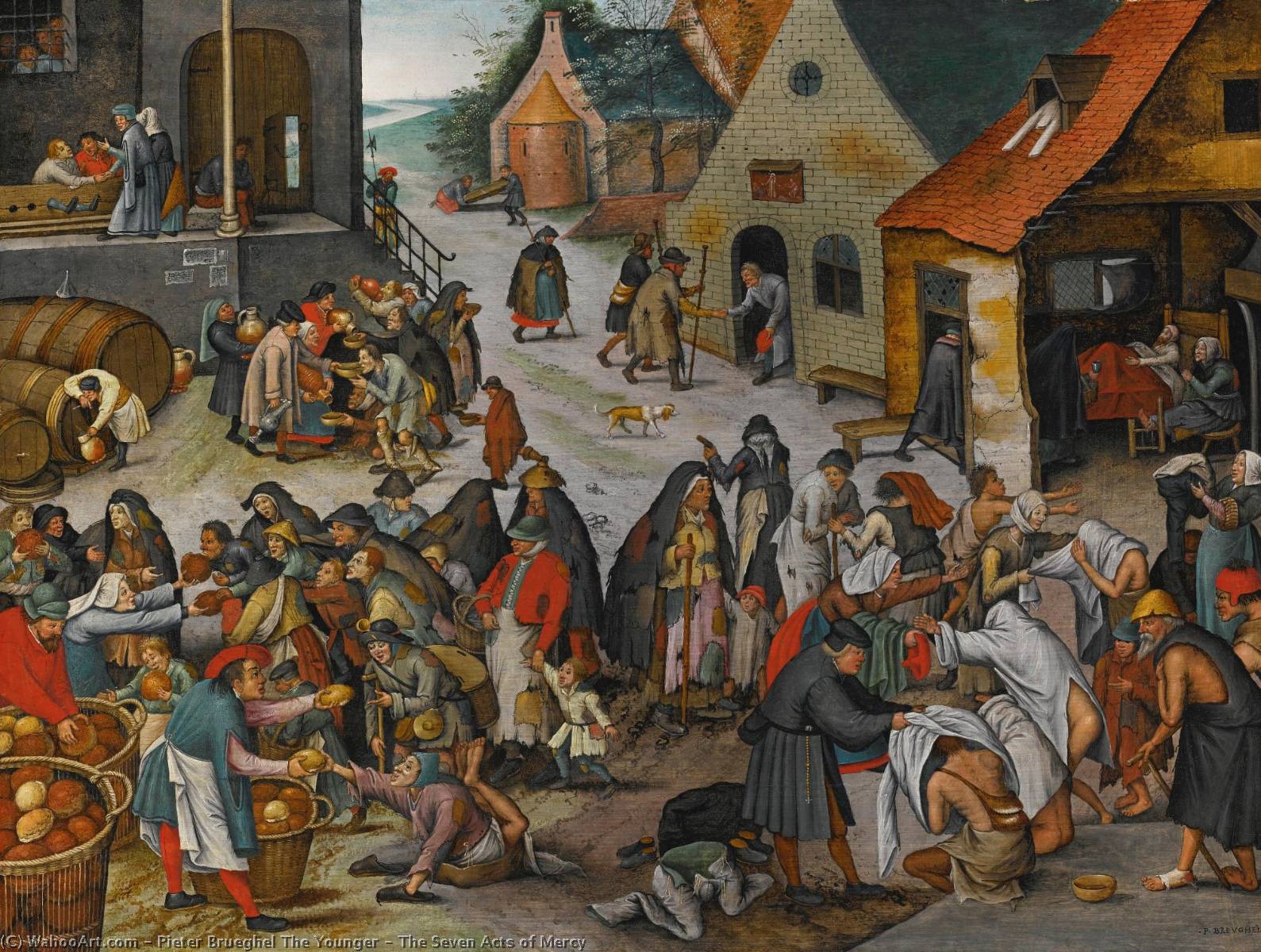 The Seven Acts Of Mercy — Pieter Brueghel The Younger