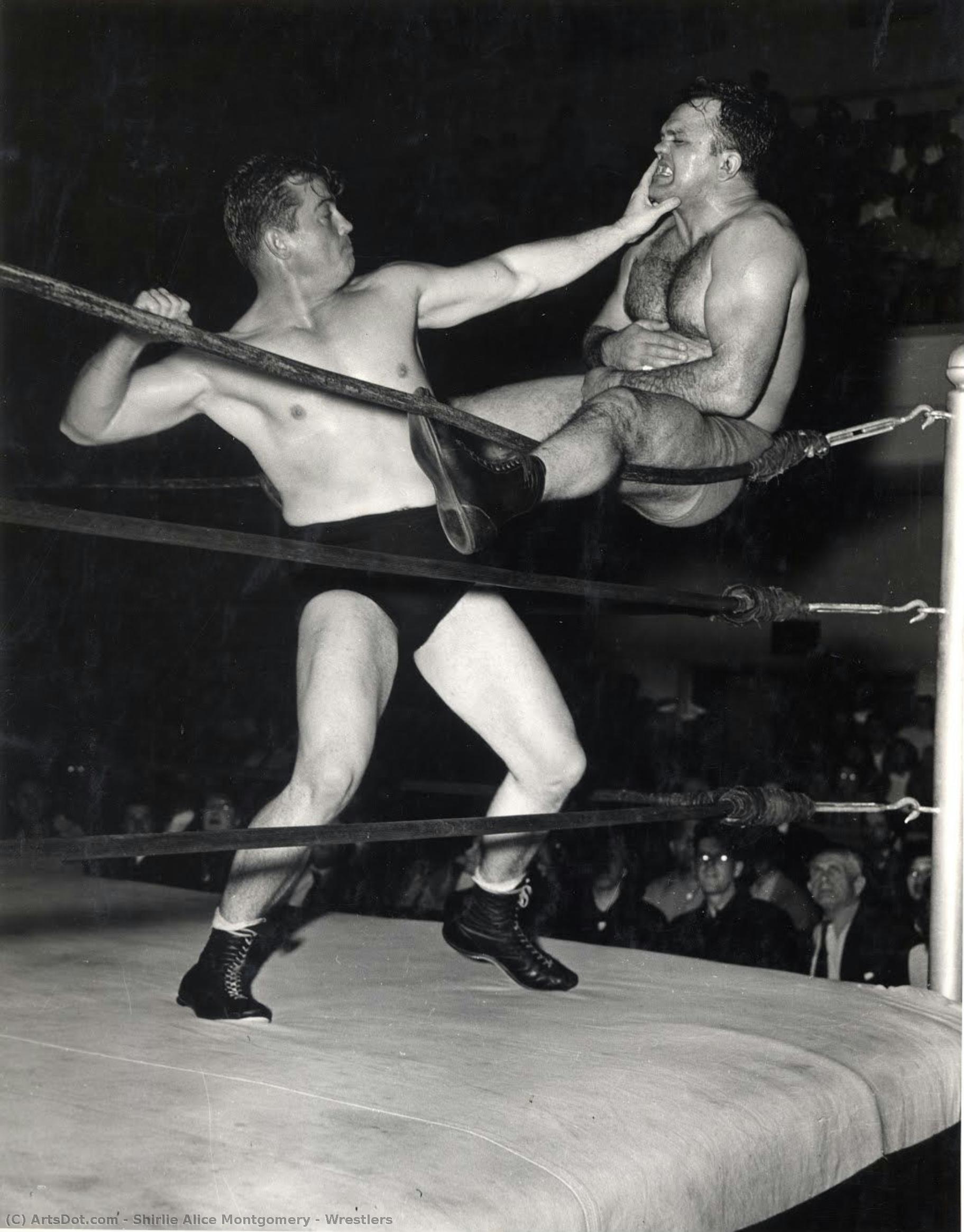 Wrestlers — Shirlie Alice Montgomery