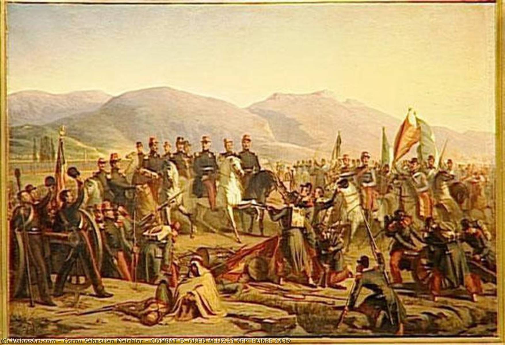 Combat D'oued Alliz.21 Septembre 1839 — Cornu Sébastien Melchior