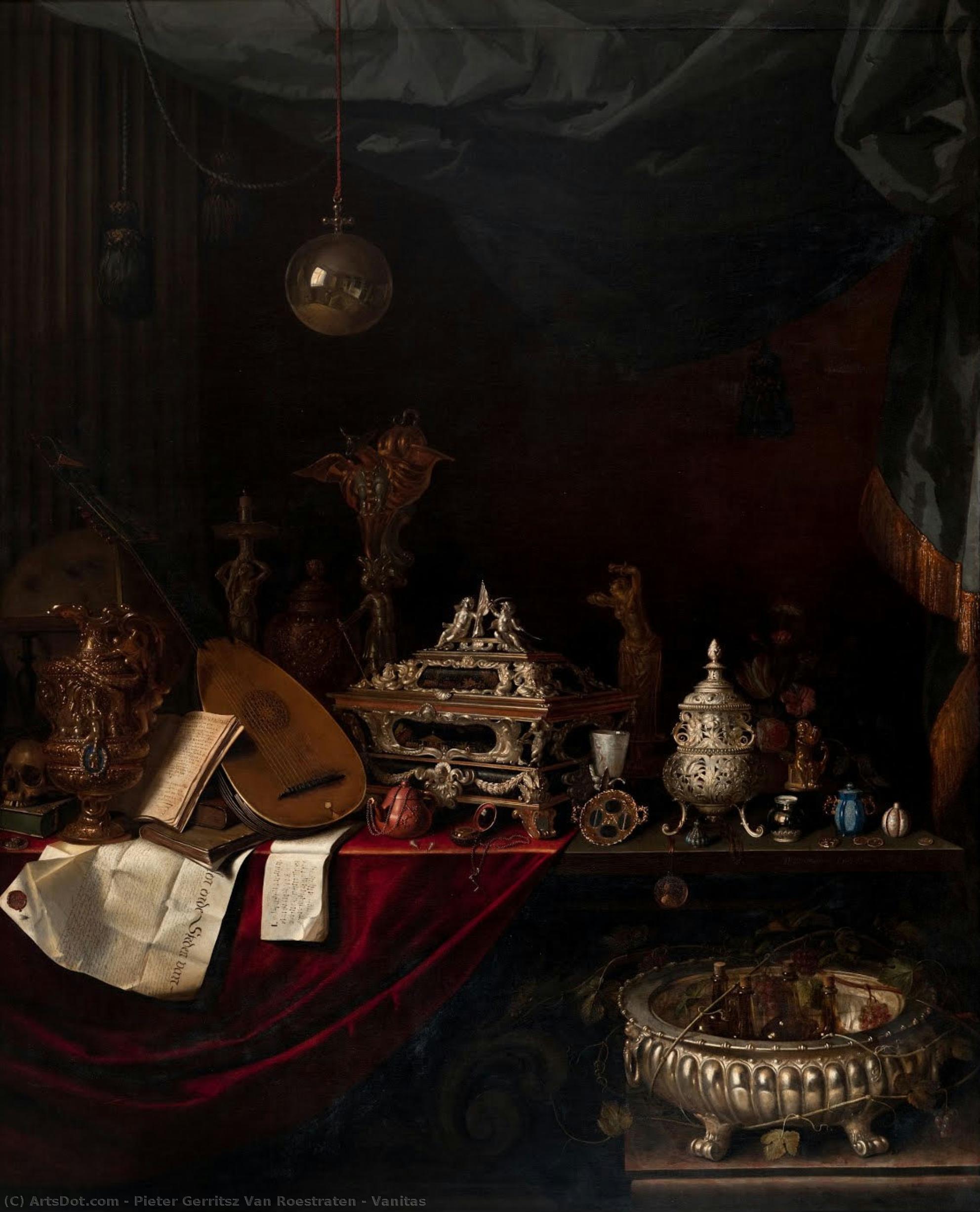 Vanitas — Pieter Gerritsz Van Roestraten