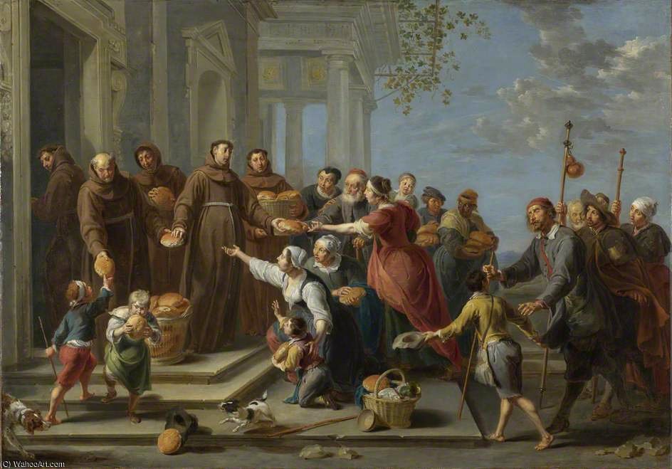Saint Anthony Of Padua — Willem Van Herp The Elder