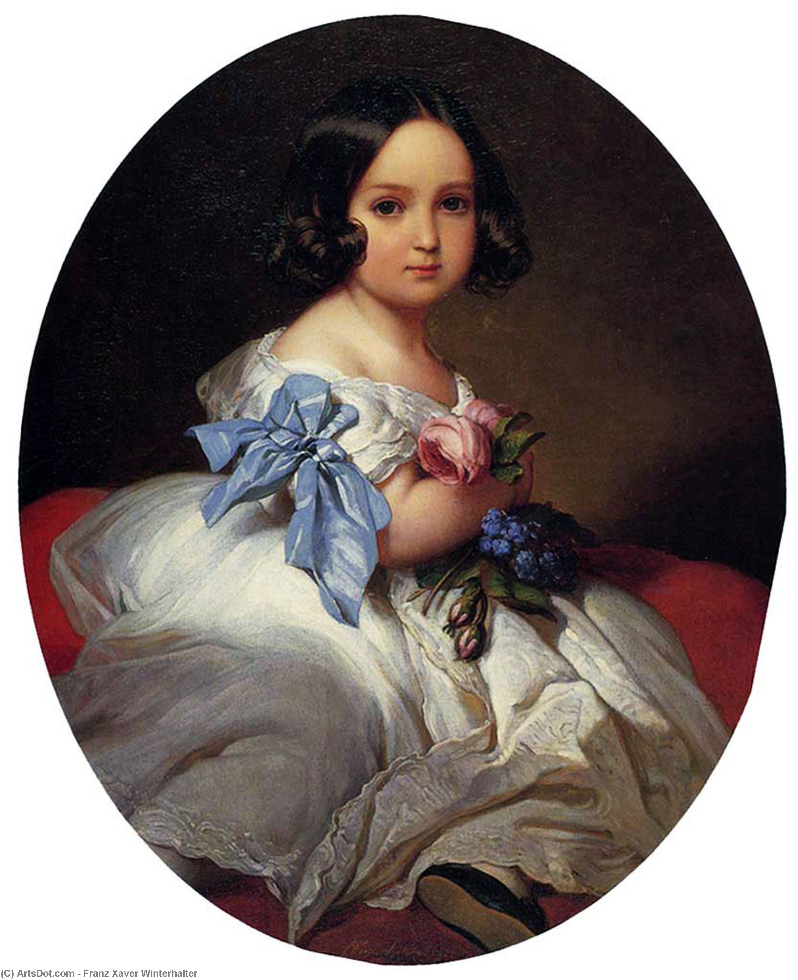 Princess Charlotte Of Belgium — Franz Xavier Winterhalter