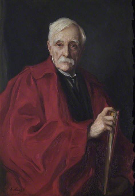 George Claridge Druce (1850–1932), Dsc, Frs, Alderman, Mayor (1900) (after Philip Alexius De László) — Sydney Percy Kendrick
