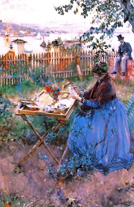 Porcelain Painter — Карл Лароссон