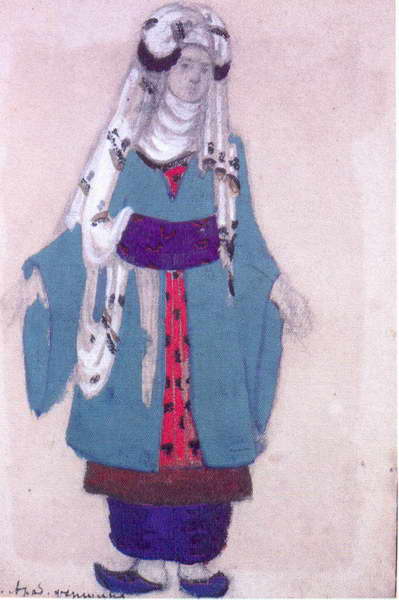 Arabian Woman — Nicholas Roerich