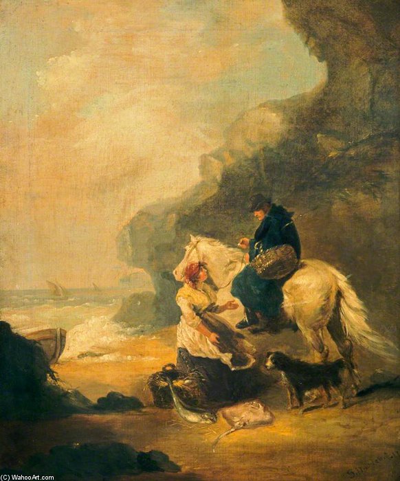 Selling Fish — George Morland