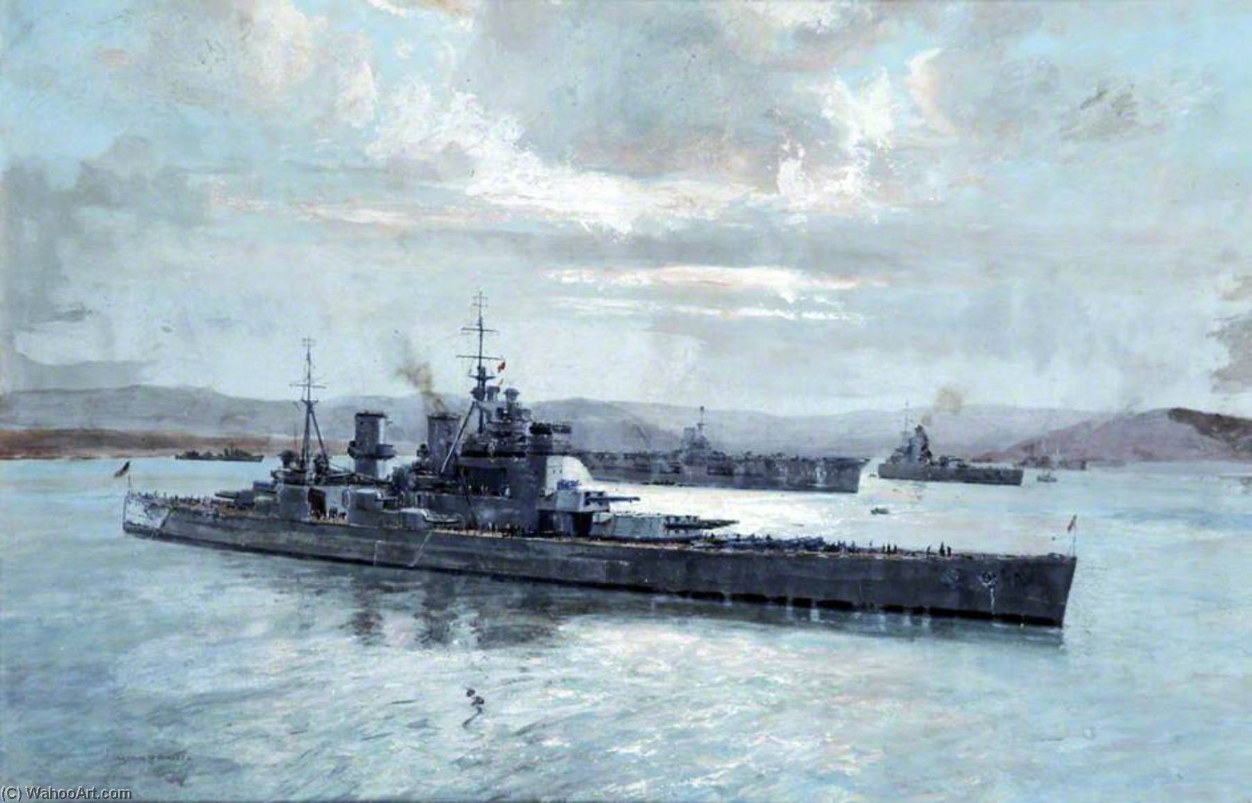 Hms 'prince Of Wales' — Arthur James Wetherall Burgess