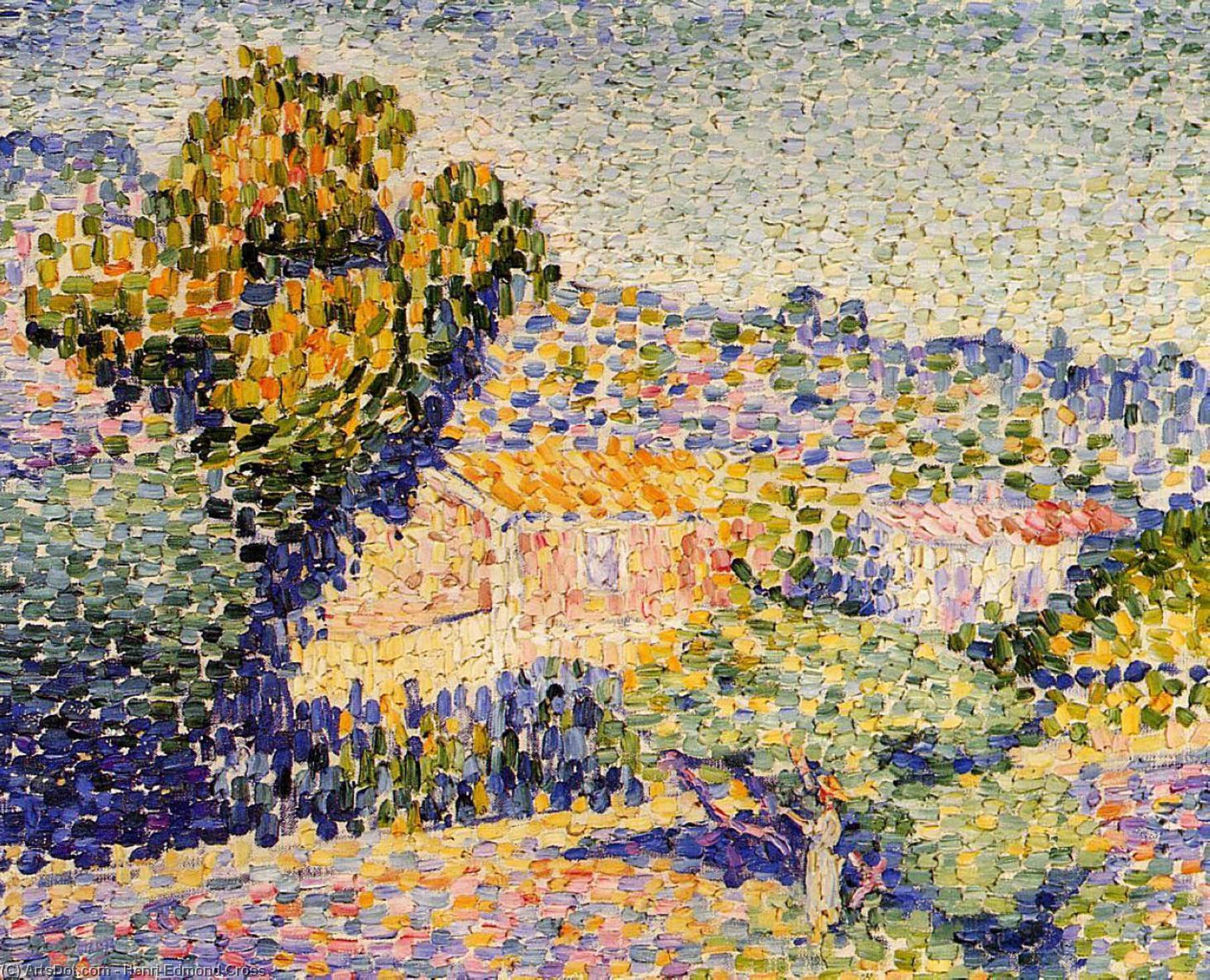 The Pink House — Henri Edmond Cross