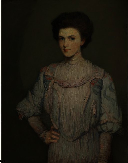 An American Girl — Julian Alden Weir
