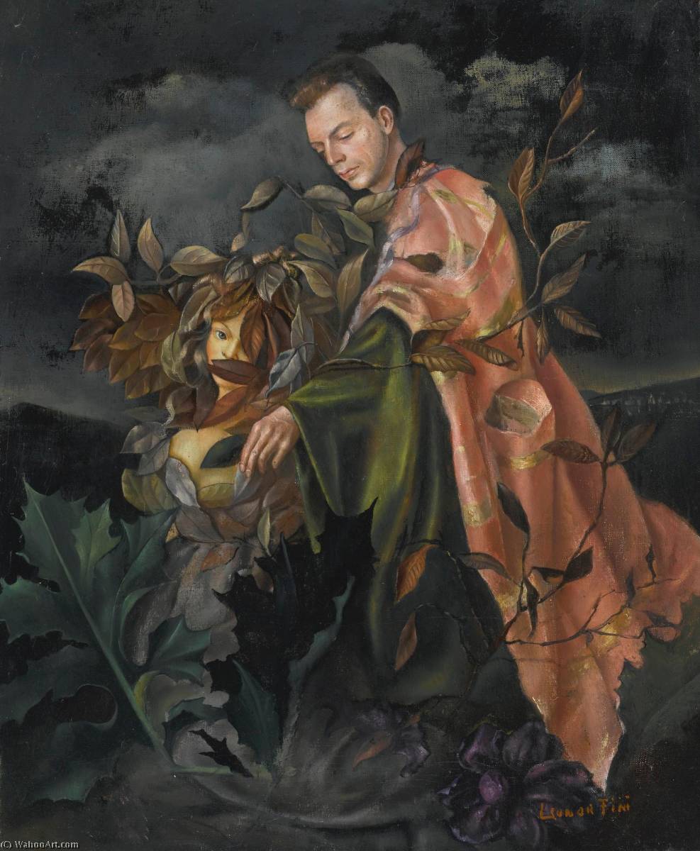 Autoportrait Avec Stanislao Lepri — Leonor Fini