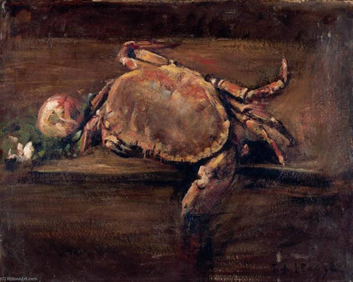 Nature Morte Crabe — Lesage Pierre Alexis