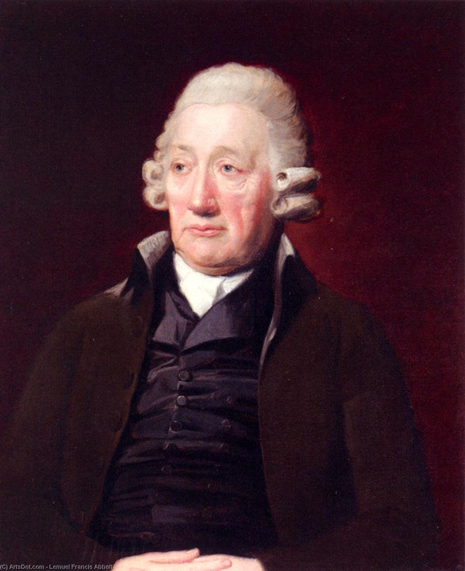 Portrait Of John Wilkinson , The Staffordshire Iron Master — Lemuel Francis Abbott