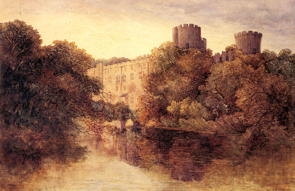 Castle In An Autumn Landscape — David Cox
