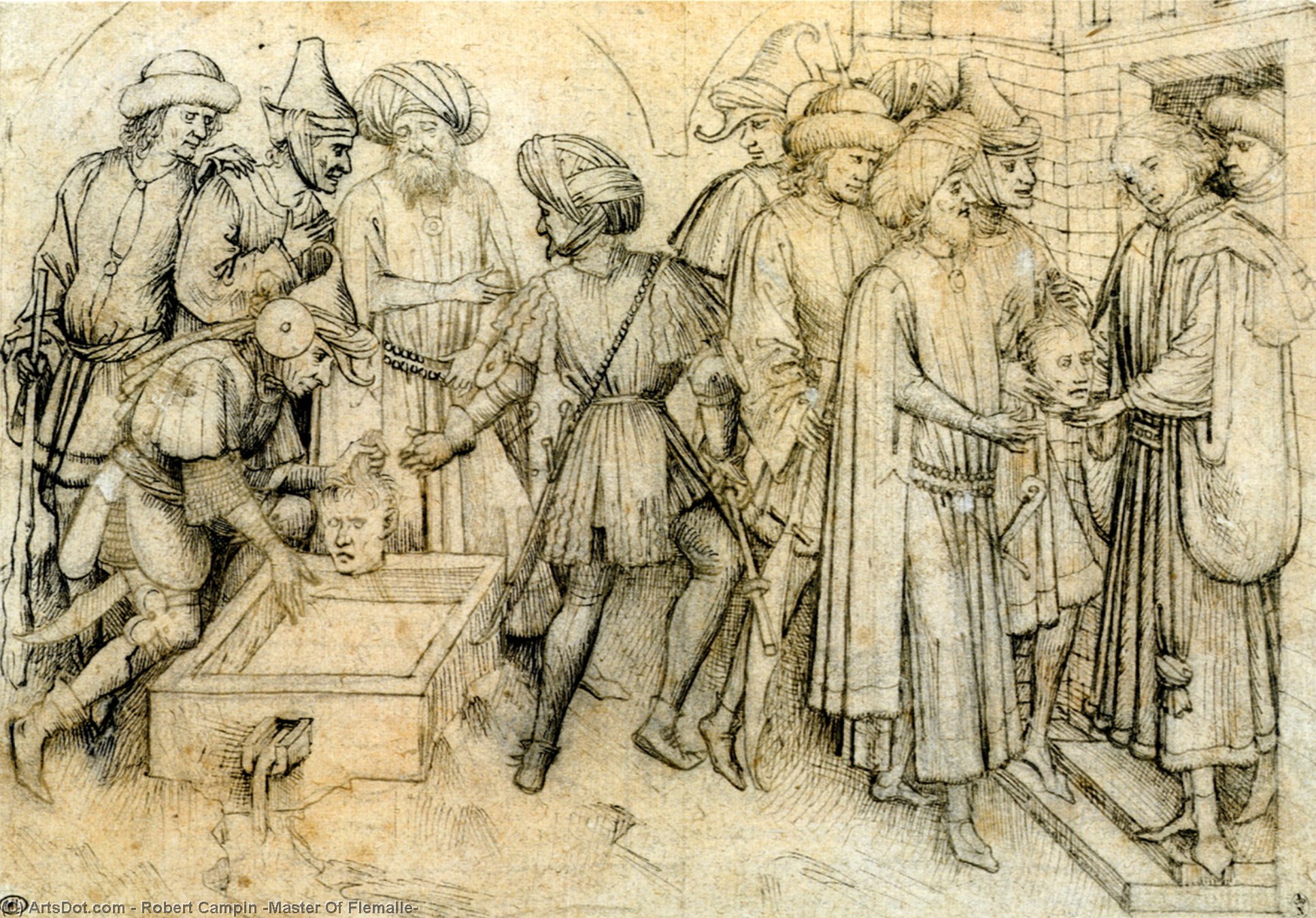 Life Of Saint Julian Brioude — Robert Campin (meister Von Flémalle)