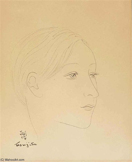 Portrait De Femme — Léonard Tsuguharu Foujita