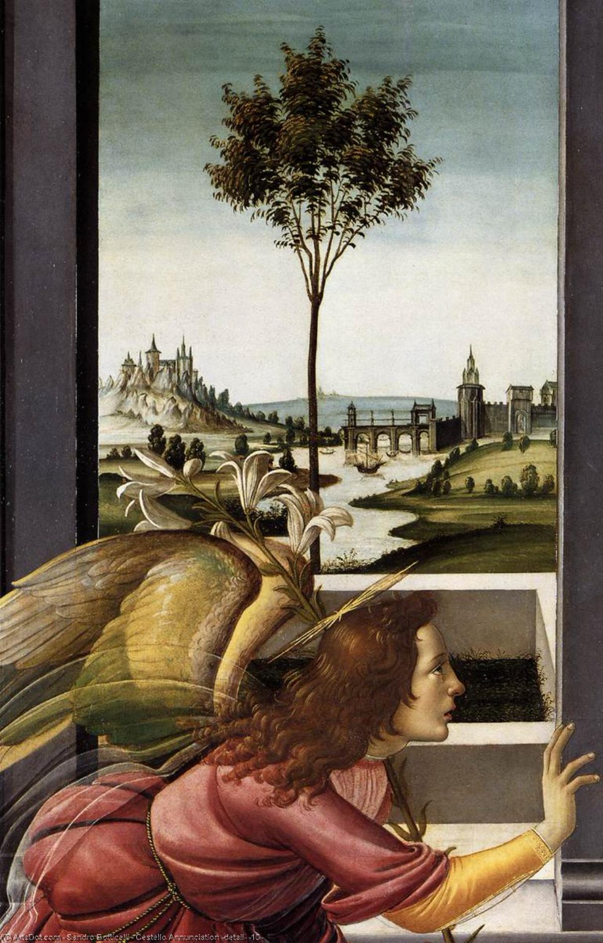 Cestello Annunciation (detail) (10) — Sandro Botticelli