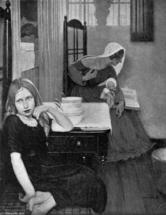 Childhood - — Frederick Cayley Robinson