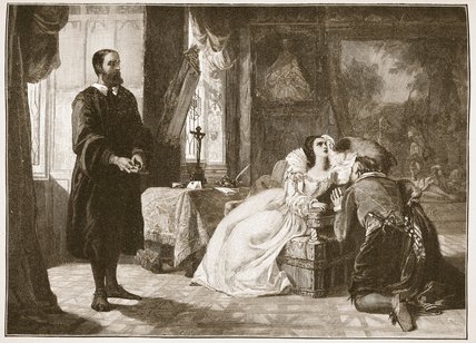 John Knox Reproving Mary - — Vilijam Pol Frith