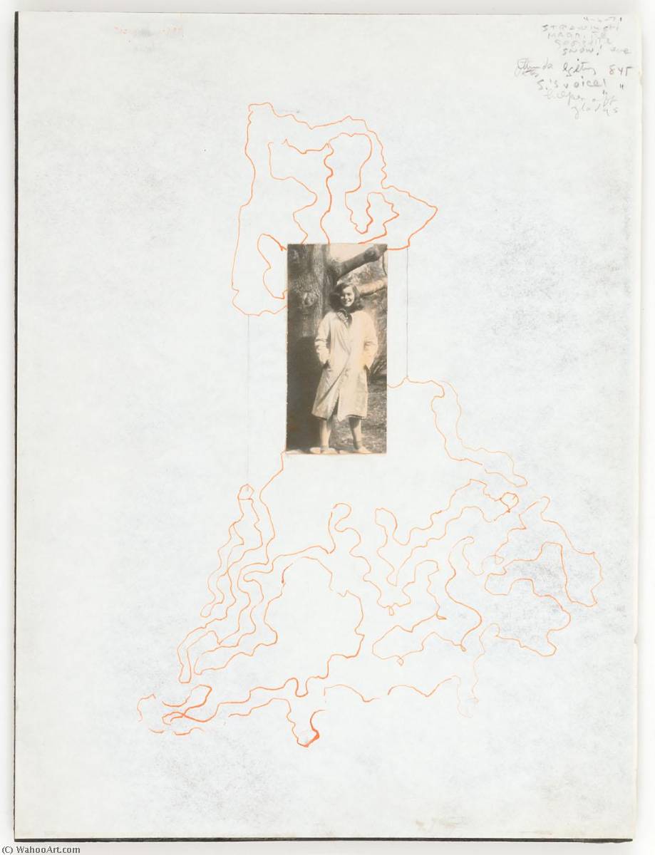 Untitled (leila Hadley In Raincoat) — Joseph Cornell