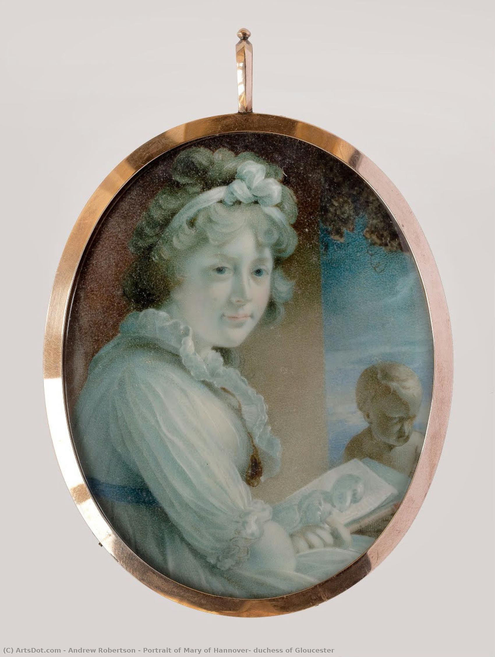 Portrait Of Mary Of Hannover, Duchess Of Gloucester — Andrew Robertson