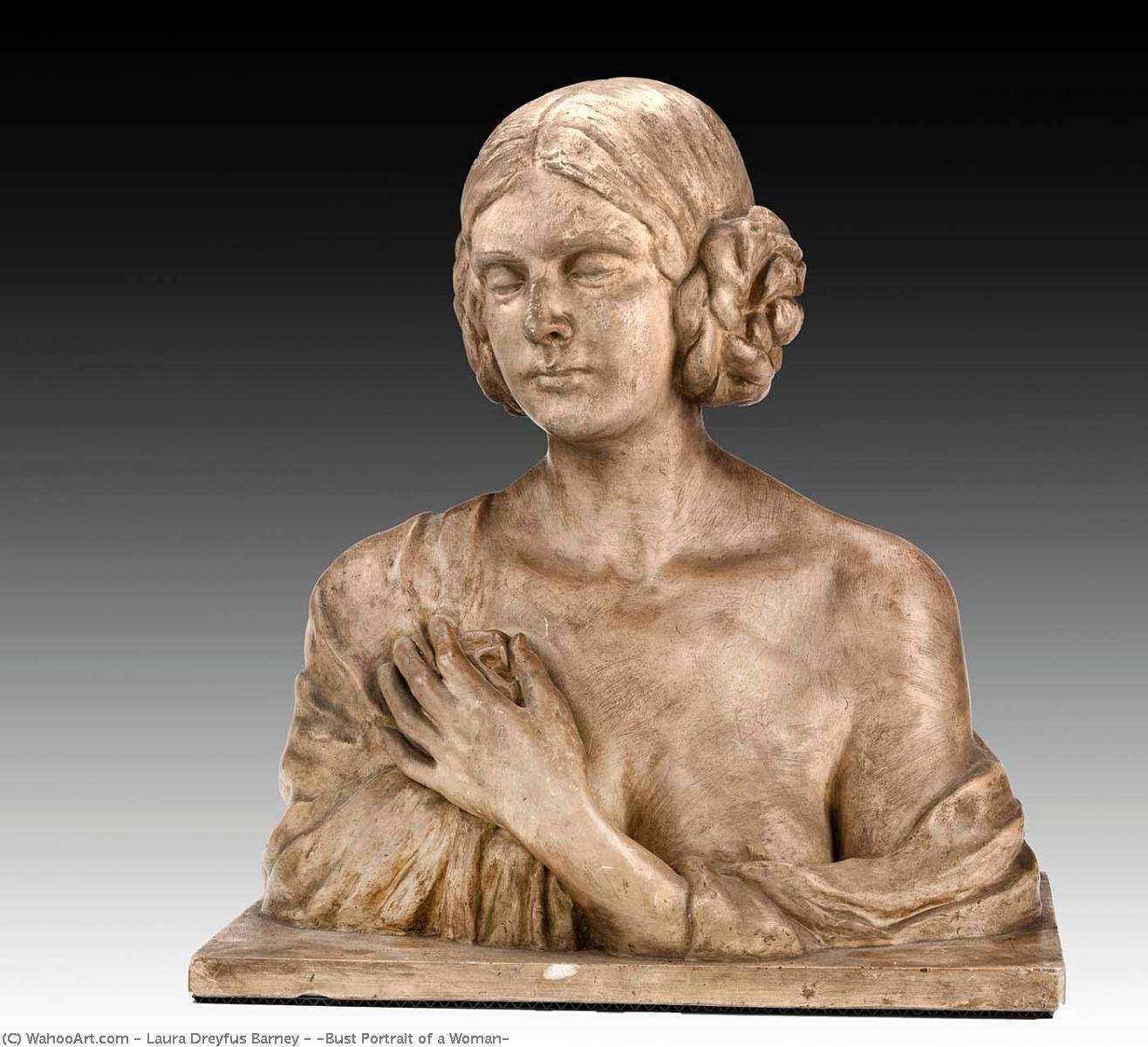(bust Portrait Of A Woman) — Laura Dreyfus Barney