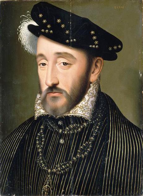 Henry Ii Of France (detail) — François Clouet