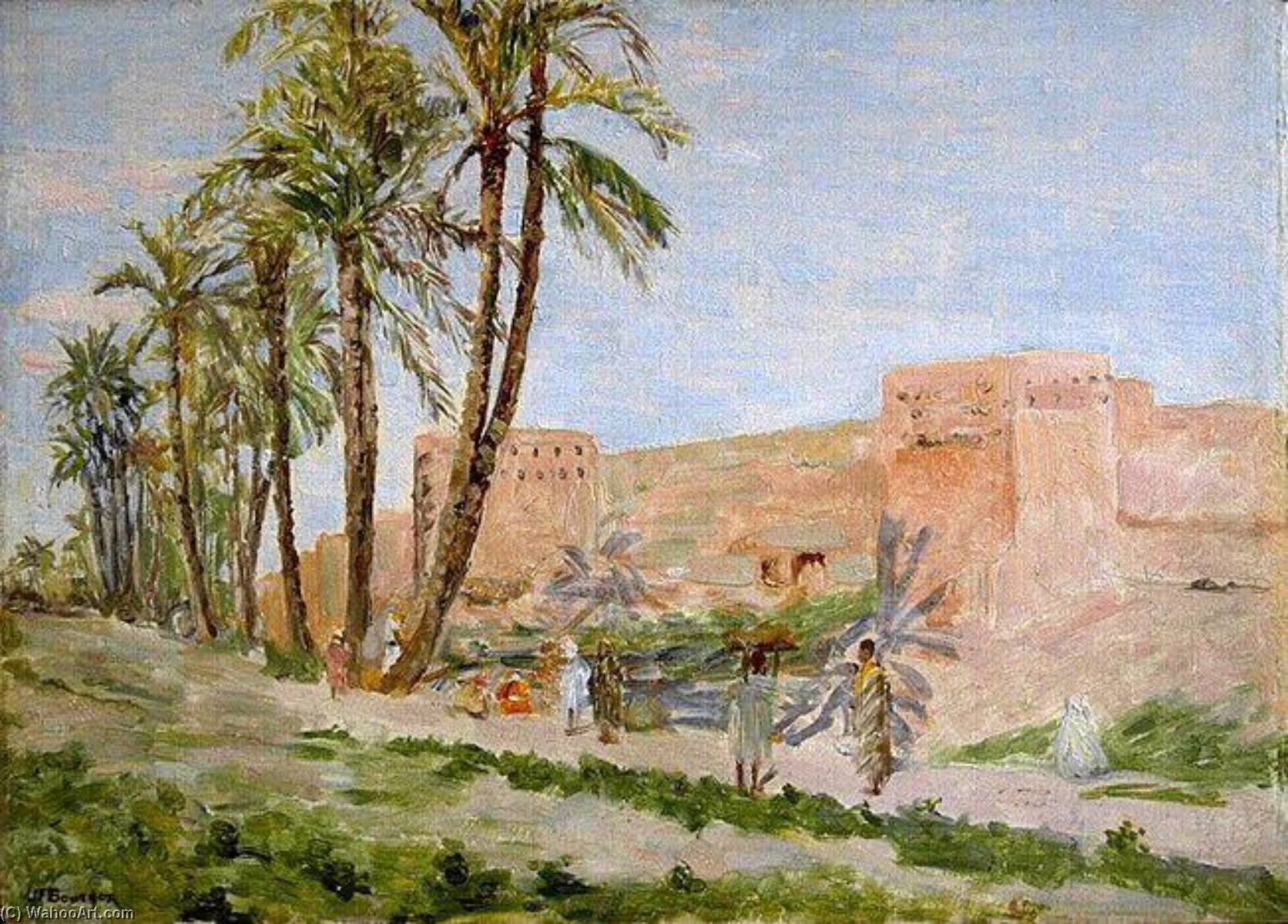 Les Remparts De Marrakech (titre Inscrit) — Joseph-félix Bouchor