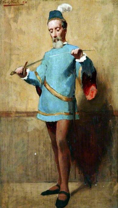 The Fencing Master — George Hall Neale