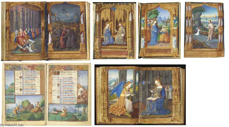 Hours Of Guyot Ii Le Peley, Book Of Hours, Use Of Troyes And Rome, In Latin And French, Illuminated Manuscript On Vellum — Charles James Adams