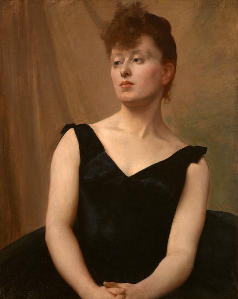 Portrait De Mademoiselle Xoupp — Jules Bastien-lepage