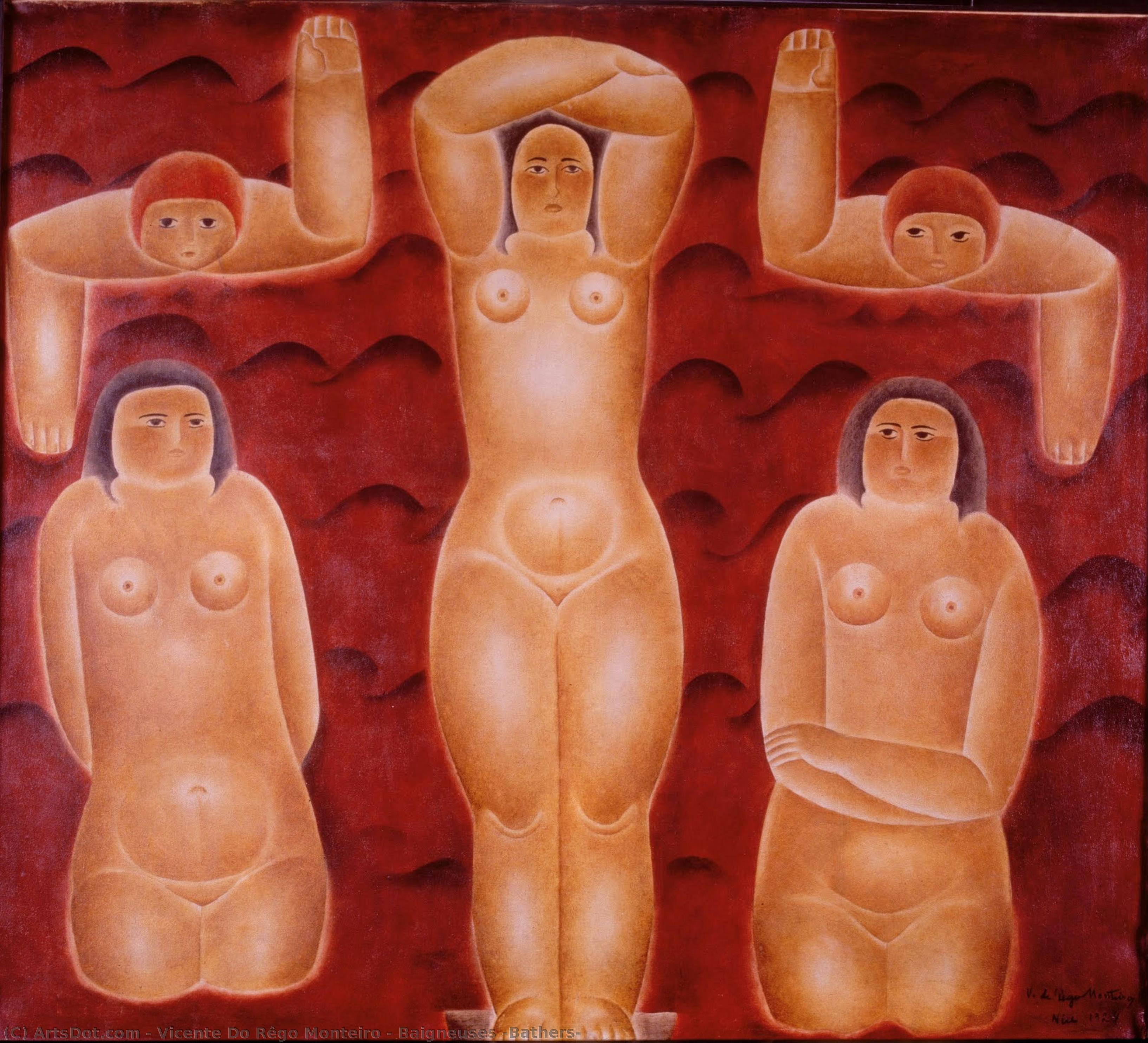 Baigneuses [bathers] — Висенте Ду Регу Монтейру