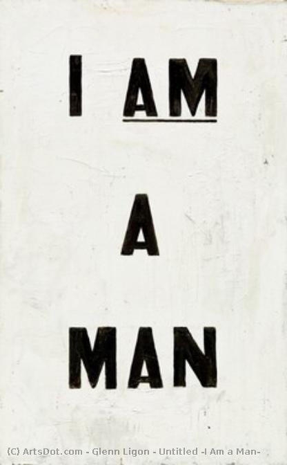 Untitled (i Am A Man) — Glenn Ligon
