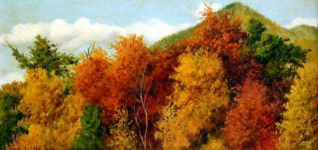 Brilliant Autumn Foliage — William Aiken Walker