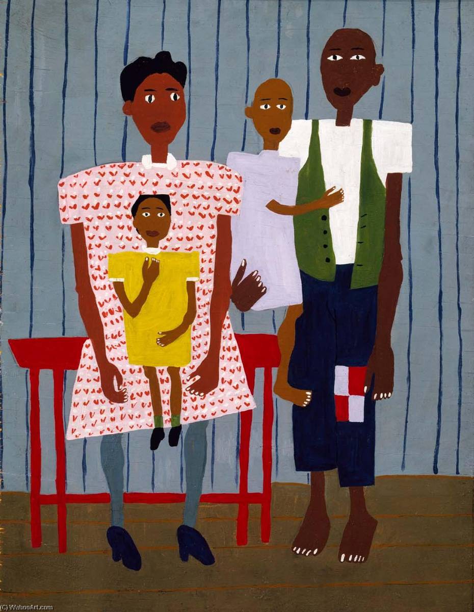 Folk Family — William H. Johnson