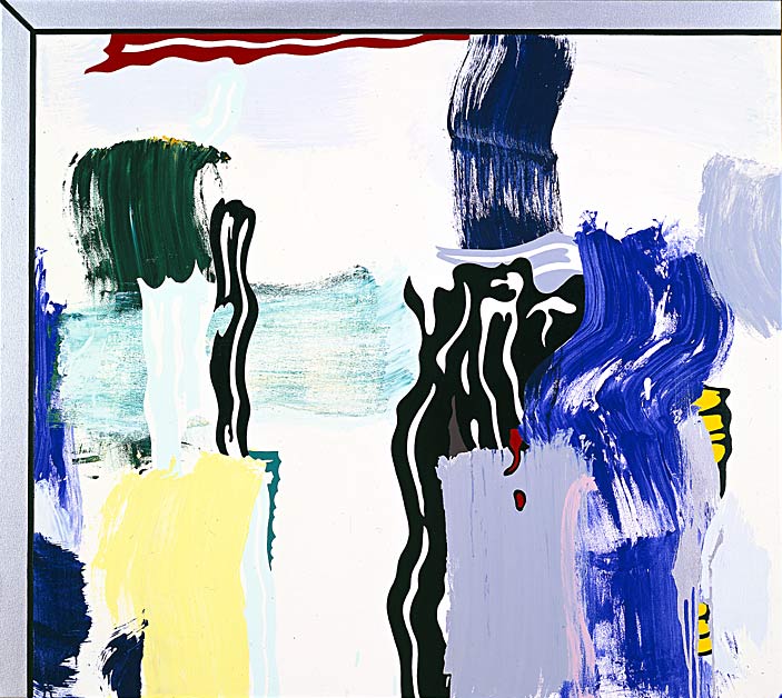 Painting Silver Frame 2 — Roy Lichtenstein