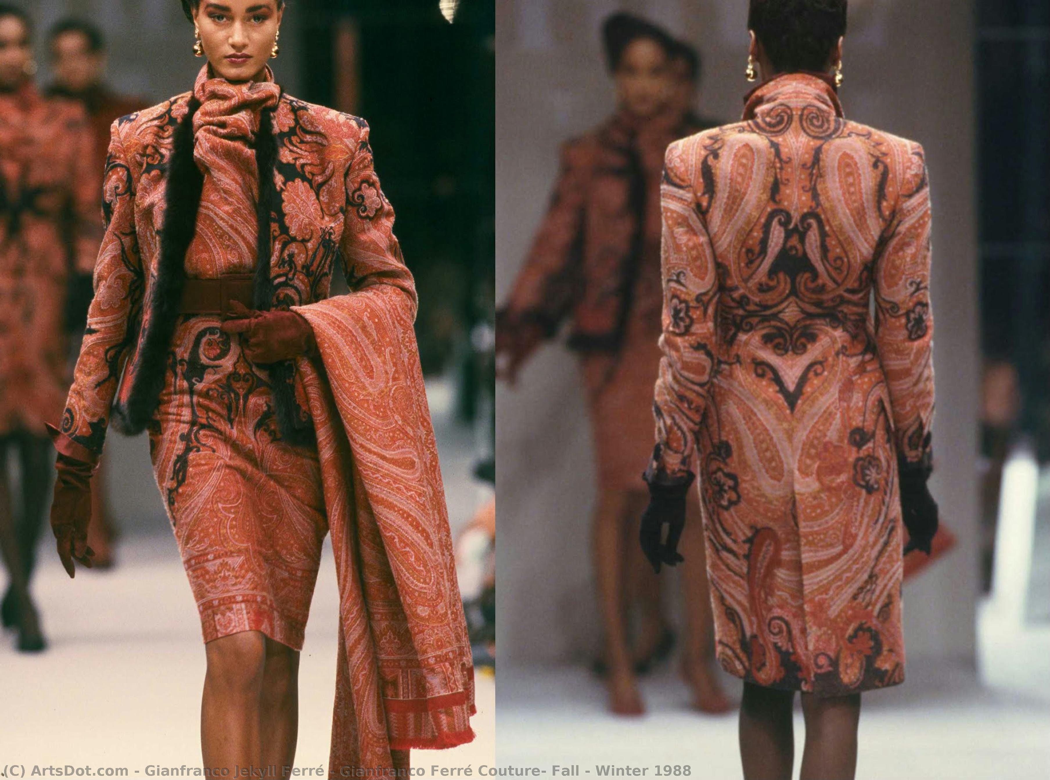 Gianfranco Ferré Couture, Fall / Winter 1988 — Джанфранко Ферре