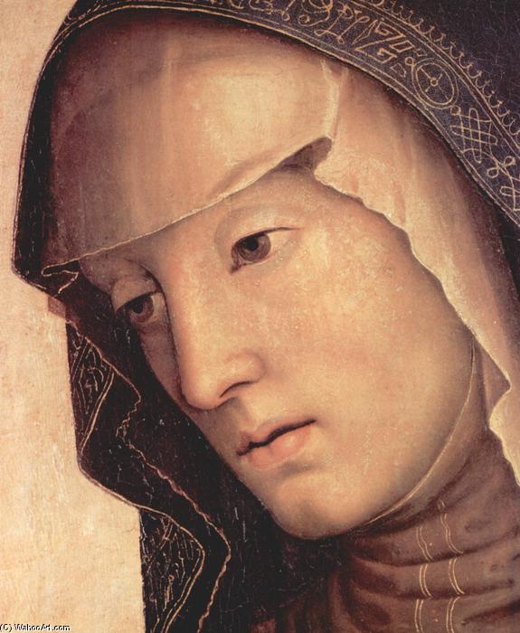 Pieta. Maria (detail) — Vannucci Pietro (le Perugin)