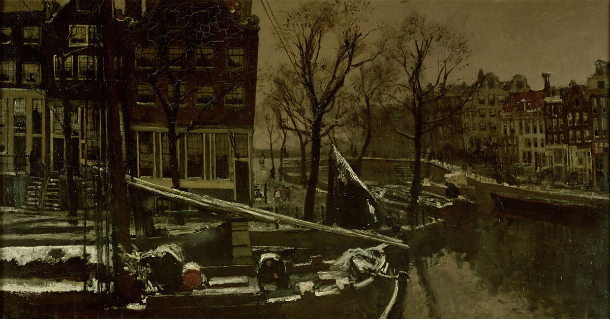 Winter In Amsterdam — Георг Генрик Брейтнер