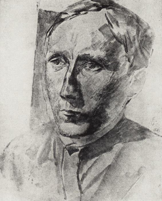 Portrait Of Professor Beloborodov — Kuzma Petrov-vodkin