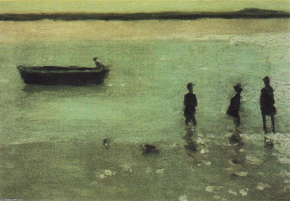 Beach At Etaples — Philip Wilson Steer