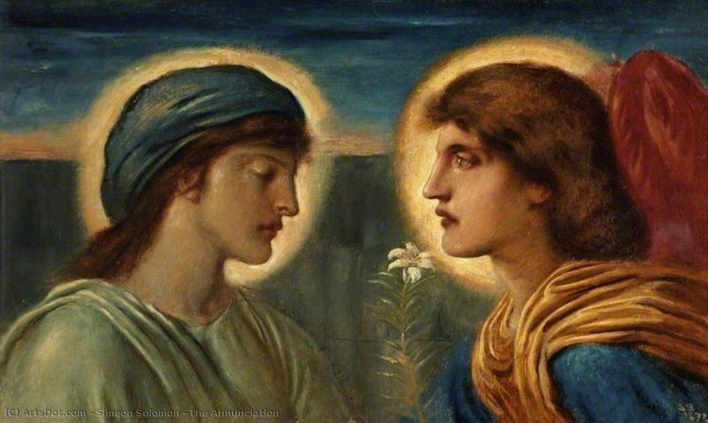 The Annunciation — Симеон Соломон