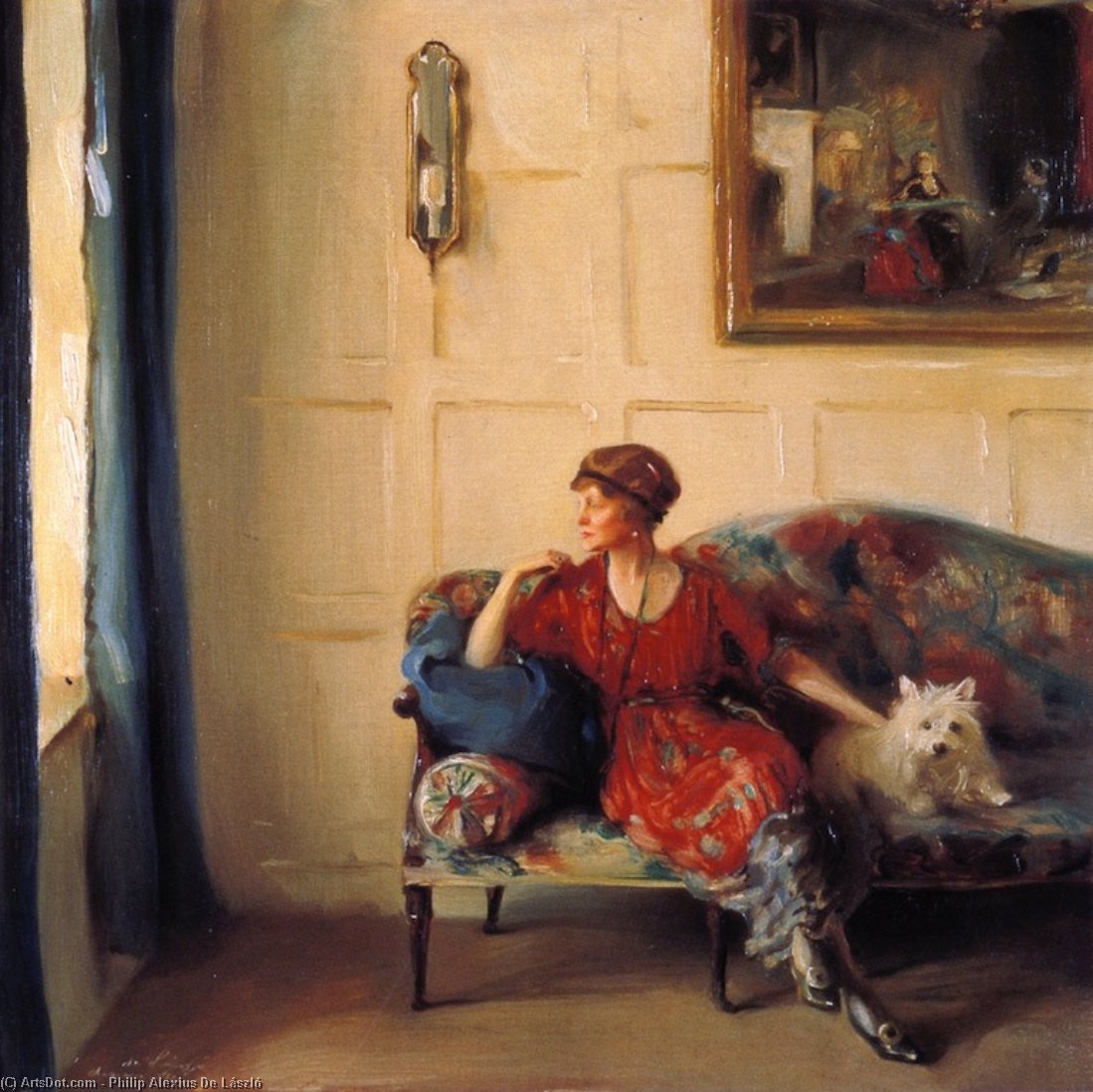 Miss Faith Moore At Chequers — フィリップ・アレクシウス・デ・ラズロ