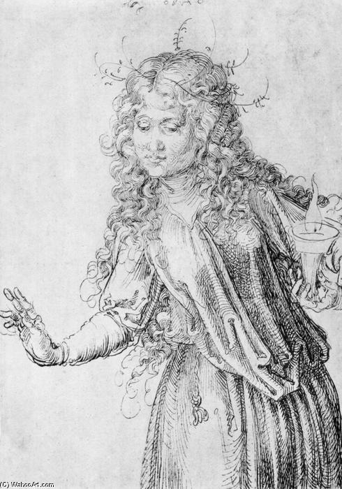 One Of The Wise Virgins — Albrecht Dürer
