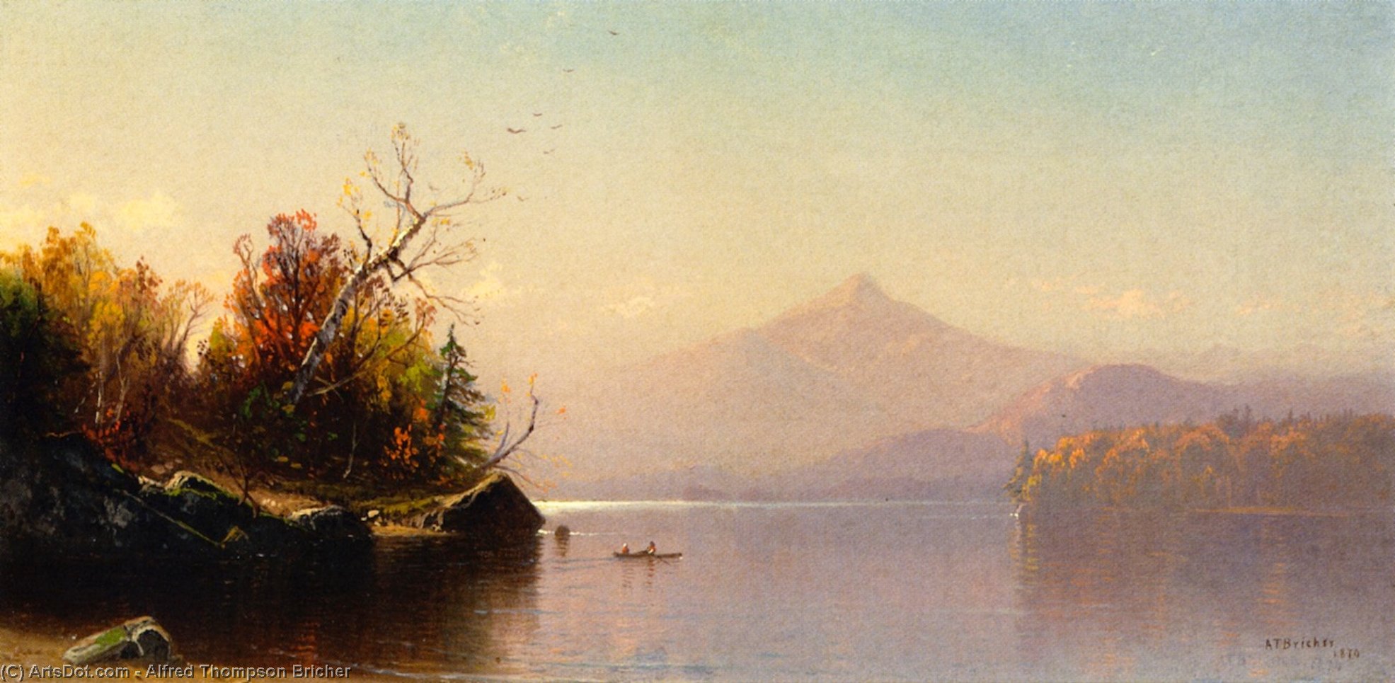 View Of Mount Chocorua, New Hampshire — Alfred Thompson Bricher