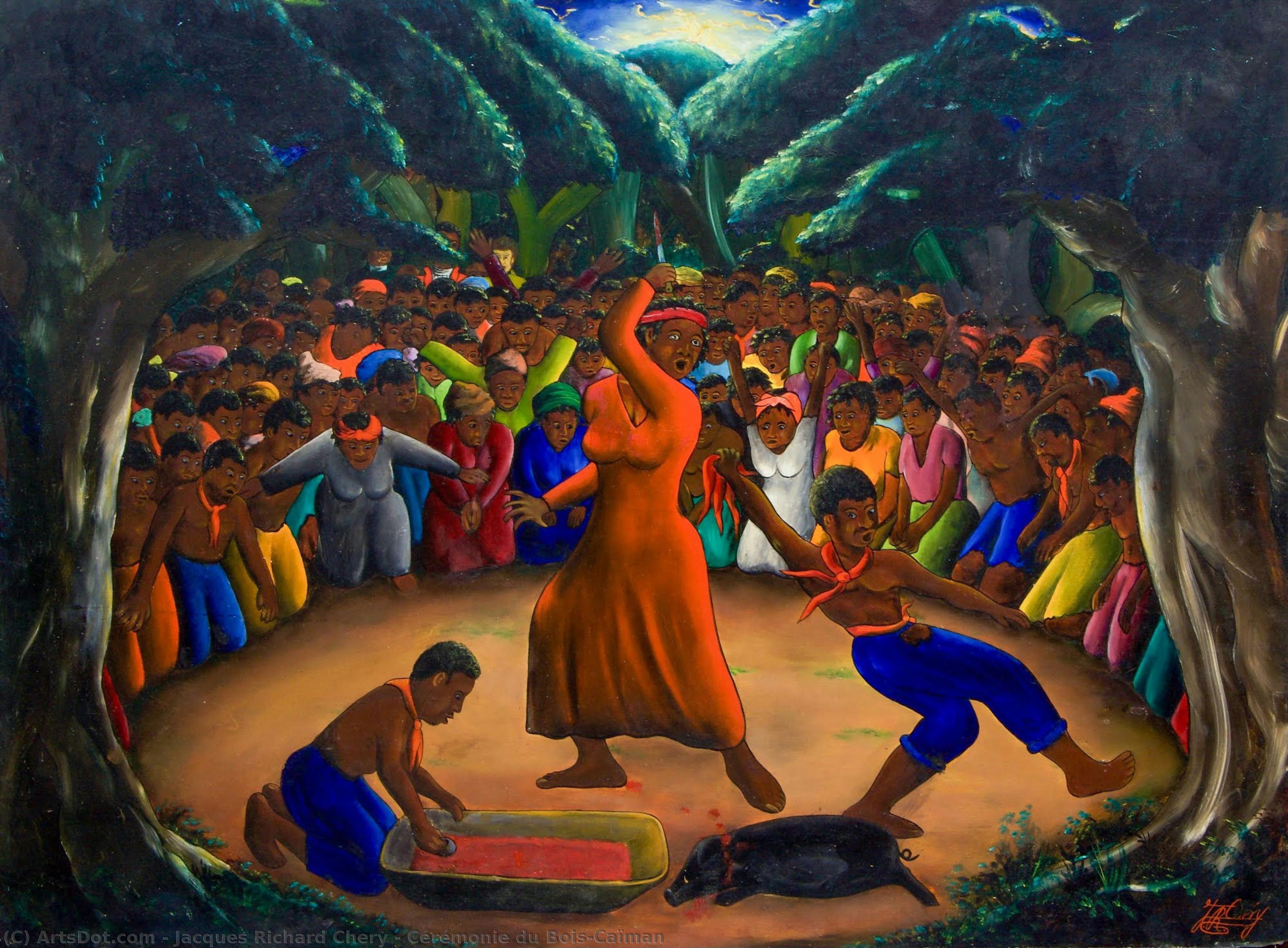 Cérémonie Du Bois-caïman — Jacques Richard Chery
