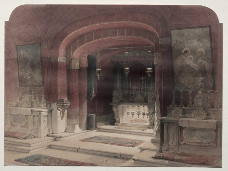 Shrine Of The Annunciation, Nazareth — David Roberts