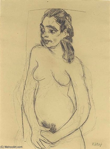 After Soutine's Only Nude — ロナルド・ブルックス・キタジ