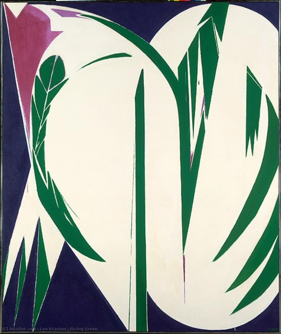 Rising Green — Lee Krasner